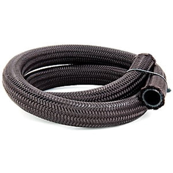 JEGS Pro-Flo 350 Black Nylon Braided Hose [-16 AN, 15 ft]