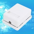 thumbnail image 4 of SUTENGDA RJ45 Surface Mount Box  Cat6 Single Port  Desktop Network Junction Box for Home & Office Ethernet Connections  Easy Install Cable Management System, 4 of 9