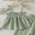 thumbnail image 3 of kaprioy Toddler Girl Clothes Girl Clothes Set Summer Kid 1T 2T 3T 4T 5T 6T 7T 8T Girl Clothes Shorts Set Cute Floral Printed Sleeveless Top Summer Outfits Cute Kid Clothes, 3 of 4