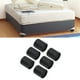 thumbnail image 1 of Alfombrilla Elevadora Para Muebles, 6 Uds., 4 Pulgadas De Altura, Elevadores Prácticos Negros Para Muebles Para Oficina, 1 of 7