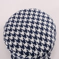 thumbnail image 4 of CoCopeaunts Beret Hats for Women Autumn Winter Hat Lattice Flat Top Men Wide Brim Newsboy Cap Female Keep Warm Military Cap, 4 of 7