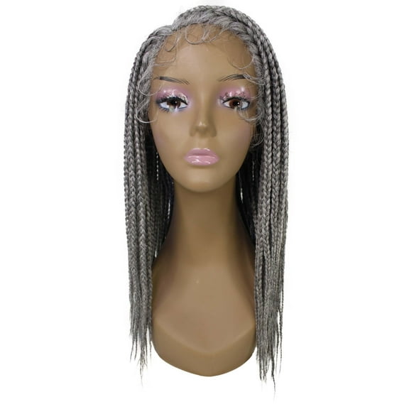 LUXLUXE Ginger Wig for Women, Samone Curly Braided 21 in Long Braided Wig, Beauty Heat Resistant Fiber