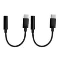 thumbnail image 4 of Cable adaptador de audio USB C a 3,5 mm para auriculares Pixel/Samsung Galaxy (negro), 4 of 14