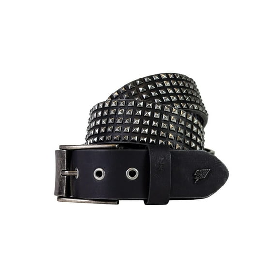 Shrink Leather Belt [Black Pewter]