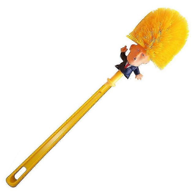 Funny Donald-Trump Toilet Brush Multipurpose Bathroom Brush Cleaner MAGA Presidential Novelty Gift