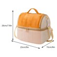 thumbnail image 2 of CNKOO Bento Pouch Large Capacity Food Storage Bag for Adult Office Work (Purple), 2 of 8