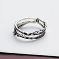 thumbnail image 2 of Qarigey Anillo de cobre para hombre, anillos de apertura, decoración de mano, novio, cadena masculina de moda, joyería para amantes, decoraciones, Ropa, zapatos y accesorios Miscelánea Qarigey AP015640-00, 2 of 6
