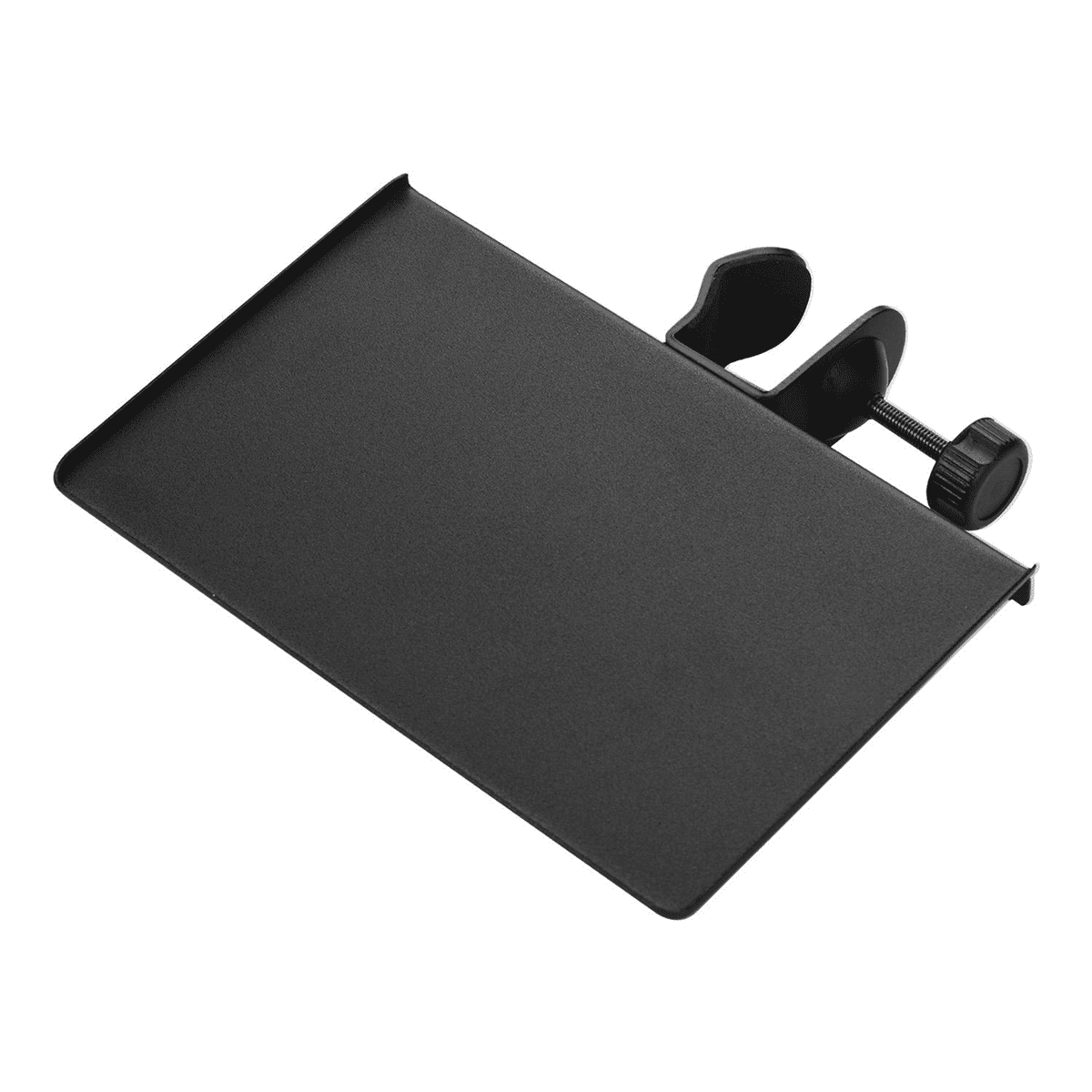 3X Universal Microphone Stand Clamp-on Tray Metal Material with Mounting Clamp