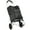 Black, variant on 40L Foldable Shopping Trolley with Wheels & Removable Waterproof Oxford Bag, 88lbs Load Capacity, Portable Cart for Grocery/Market/Travel, Blue
