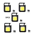 thumbnail image 2 of Mini linterna LED de 1500LM, luz de trabajo, llavero de bolsillo portátil, recargable por USB al aire libre para acampar, sacacorchos pequeño, 2 of 4