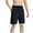 Black, variant on Big & Tall Men's Athletic Shorts 9" Inseam Quick Dry Performance Short Pants, Summer Above Knee Moisture Wicking Workout Shorts with Side Pockets for Training