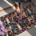 thumbnail image 4 of Shiba Inu Dog and Flower Floral Door Rugs,Washable Non Slip Door Mats Indoor,Decorative Door Mats,Entry Mat Indoor for Entrance,Bedroom,Kitchen,Bathroom,20"x32", 4 of 6