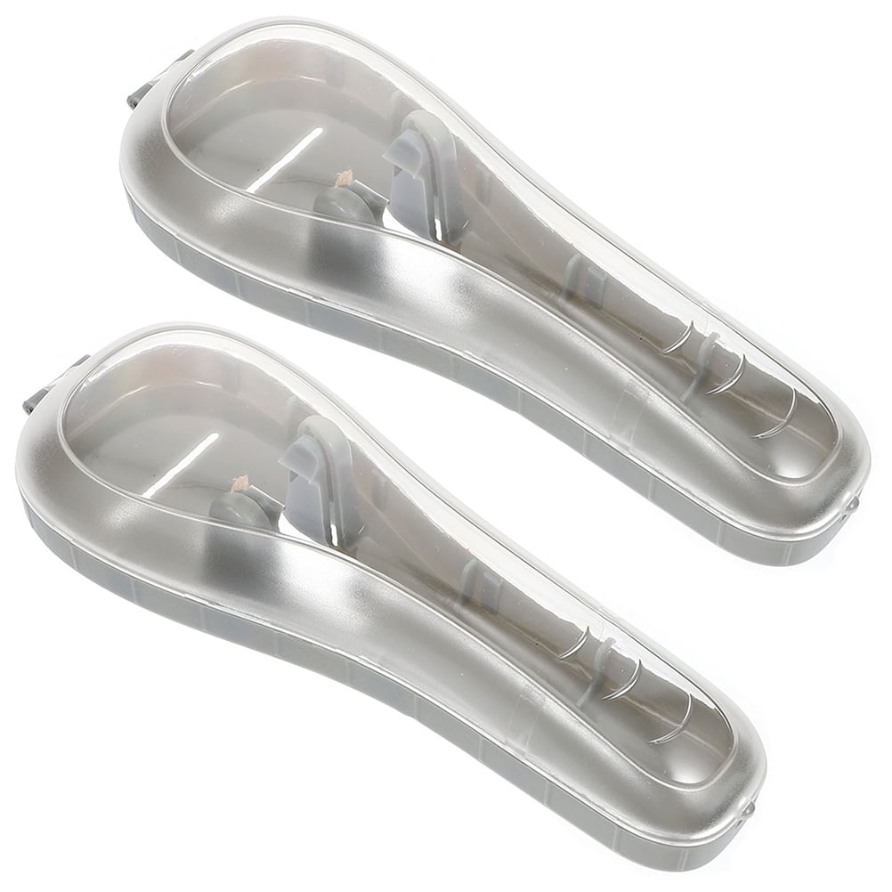 Razor case 2 pcs Manual Razor Case Travel Razor Holder Portable Razor