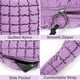 thumbnail image 3 of Bolsa acolchada Juoxeepy, grande, de nailon morado para mujer, 3 of 6