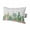 Gray, variant on Summer Botanical Outdoor Pillows for Chaise Lounge Chair Waterproof Lumbar Pillows with Insert&Adjustable Elastic Strap Beach Headrest Pillow Tropical Cactus Succulents Gray Plaid Pool Pillow 11"x16"