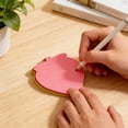 thumbnail image 7 of Hyknon Sticky Notes, 100 Sheets Cute Shaped Assorted Pastel Fluorescent Color Note Tabs, Self-Adhesive Removable Memo Pads, Novelty Die-Cut Reminder Labels for Journaling Office Home Plan,(D), 7 of 7