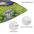 thumbnail image 5 of Winnie The Pooh Throw Pillow Cover Decoration Pillow Case Cushion Home Decor for Home Sofa Couch 26"x26", 5 of 7