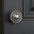 thumbnail image 2 of GlideRite 1.25 in. Classic Round Ring Cabinet Knobs, Weathered Nickel, Pack of 25, 2 of 5