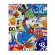 thumbnail image 1 of Street Graffiti Art Disney Poster Print Mickey Mouse and Donald Duck Canvas Paintings Wall Art Picture for Bedroom Home Decor70x100cm No Frame Gao Jinjia LED, 1 of 2