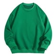 thumbnail image 4 of JIANJIA Mens T-Shirts Solid Color Round Neck Long Sleeve Loose Autumn Winter Tops Streetwear, 4 of 4