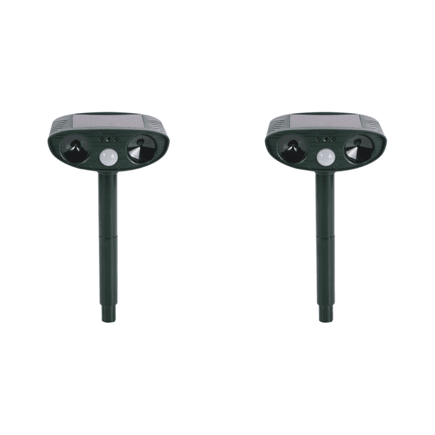 Repelente Solar Ultrasónico para Y Gatos Al Con Sensor Jardín