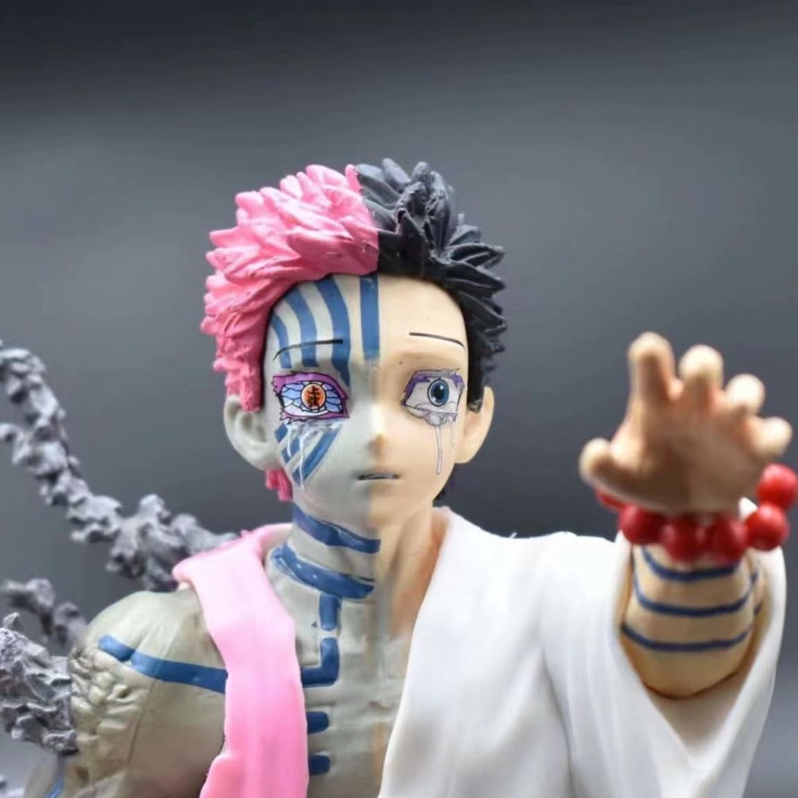 New Twelve Kizuki Akaza (Kneeling Ver) Character Anime Model Statue Action Figures Desktop Ornament Popular Decorations Fan Souvenirs Creative Gift Collectable