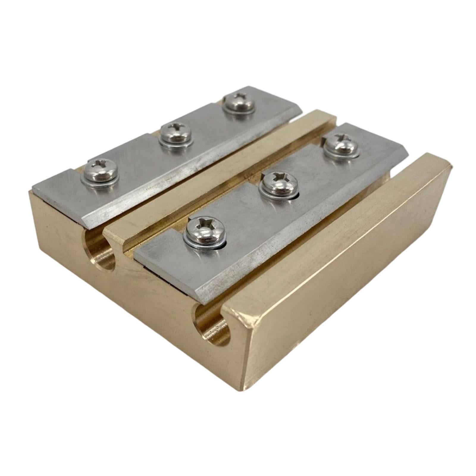 Dualoai Cello Peg Reels Shaver Brass Repairing Knife Luthier Tools for Professionals