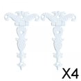 thumbnail image 1 of Paquete de 3-6 bisagras de puerta de estilo vintage de 2 piezas para oficina en casa hotel 4 piezas, 1 of 10