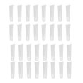 thumbnail image 1 of 60pcs 10g Brillo labial Tubos vacíos Contenedor de pomada labial Bálsamo labial Tubo suave para mujeres niñas (Blanco), 1 of 6