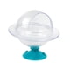 thumbnail image 5 of Baño de arena para hámster, transparente, para ratones, animales pequeños y hurones. Azul, 5 of 9