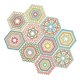 thumbnail image 2 of Hexagonal Tile Paste Anti-Slip Sticker for Home Use 10Pcs Floor Sticker, 2 of 5