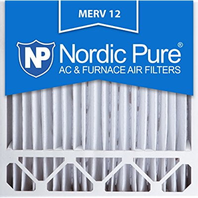 - Nordic Pure 20x20x5HM12-1 Honeywell Replacement MERV 12 Pleated Furnace Air Filter, Box of 1