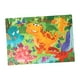 thumbnail image 1 of Rompecabezas de suelo para niños, juguete de viaje, habilidad motora fina, rompecabezas de dibujos animados Montessori Dinosaurio, 1 of 9