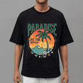 thumbnail image 6 of Men's Casual Graphic T-Shirt 100% Cotton Short Sleeve Crewneck S-3XL, 6 of 7