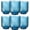 Blue-14 fl oz, variant on 14 fl oz Blue Highball Cocktail Tumblers for Bar, Coffee, Juice and Gifting