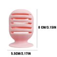 thumbnail image 3 of Silcone Makeup Sponge Holder,Portable Breathable Make Up Blender Holder Storage Box For Travel,Makeup Sponges Protective Carrying Case,Suctioned Stand Organizer for Makeup Sponges, 3 of 5