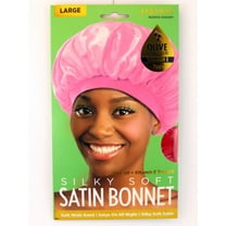 Donna Olive Oil   Vitamin E Treated Sleep Cap & Bonnet (Red)