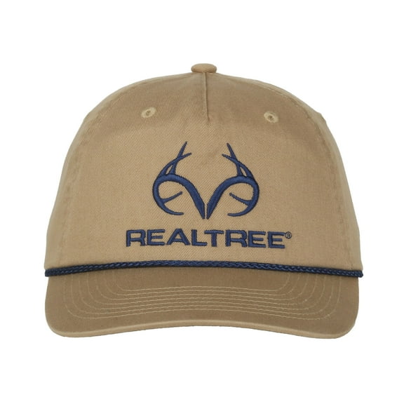Outdoor Cap Hat, Realtree® Khaki Hat with Visor Cord, One Size Fits Most