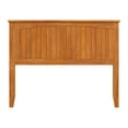 thumbnail image 1 of Pemberly Row Full Coastal Solid Wood Panel Headboard in Light Toffee, 1 of 9