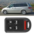 thumbnail image 1 of Remote Key Fob Cover, Lightweight Wear Resistant High Strength Key Fob Case Stable ABS Dustproof  For Car Accessory, 1 of 8