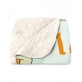 thumbnail image 2 of Mastiff Mother Book Lover Living That Dog Mom Life Happy Mother's Day Cozy Sherpa Blanket Mastiffs Dog Lover Gifts Idea Warm Soft Throw Blanket - 03004, 2 of 5