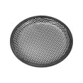 thumbnail image 3 of 2pcs 10" Speaker Waffle Grill Metal Mesh Audio Subwoofer Guard Protector Cover with Clips, Screws, 3 of 5