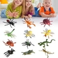 thumbnail image 4 of 12 PCS Small Realistic Figures Toys, Wildlife Animal Fake Bug Toys Halloween Party Favor School Project Bug Figurines Set for Kids Toddlers, 4 of 7