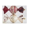 thumbnail image 1 of Christmas Tree Decorations,Flocked Christmas Ball Ornament Set - Multiple Style Tree Decorations for Party and Holiday, 1 of 6