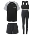 thumbnail image 3 of Traje deportivo de talla grande para mujer, holgado, que cubre las caderas, adelgazante, fitness, yoga, moderno y práctico., 3 of 5