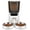 WHITE, variant on Automatic Cat Feeders for Two Cats, 5L/20 Cups Double Automatic Cat Food Dispenser with 2 Stainless Bowls, Timer Setting 20 Portions 6 Meals Per Day, 10s Meal Call, Pet Feeder for Cat