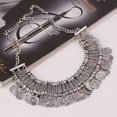 thumbnail image 3 of Collier Déclaration à la Mode Vintage Pièce Pompon Collier Choker Collier pour les Femmes, 3 of 10