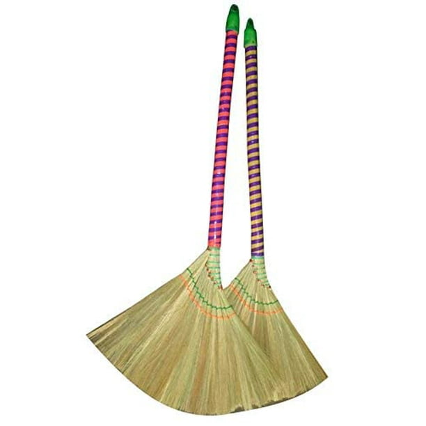 One Vietnamese Soft Fan (Straw) Broom, 40 Inch