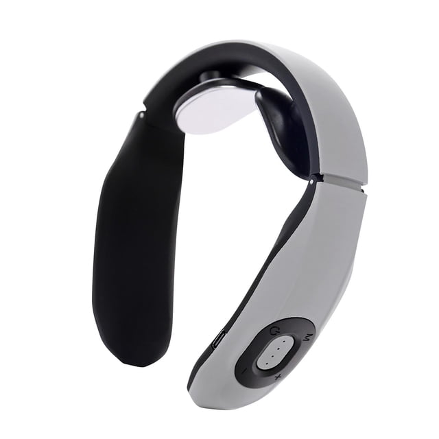 EGNMCR Rechargeable Cervical Spine Electromagnetic Electric Shock Device Multi-functional Cervical Spine Neck Protection Device a massage