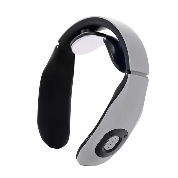 Masajeador recargable para columna cervical, dispositivo de choque electromagnético, dispositivo multifuncional de protección para el cuello y la columna cervical, un masaje